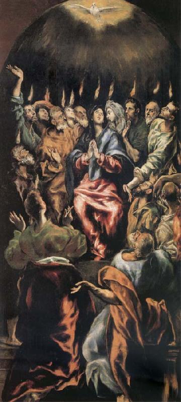 El Greco Pentecostes Germany oil painting art